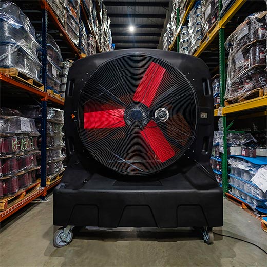 SB Evaps Evaporative Cooler, Large Size, Back View