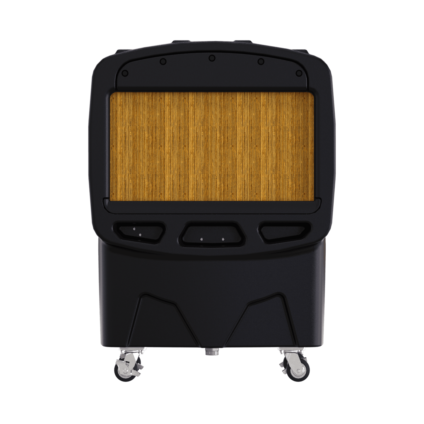 SB Evaps Small Portable Evaporative Cooler, Front View, black design