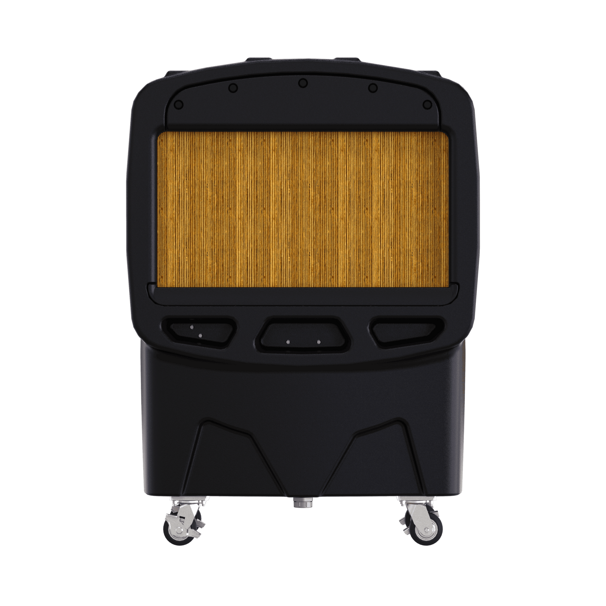 SB Evaps Small Portable Evaporative Cooler, Front View, black design